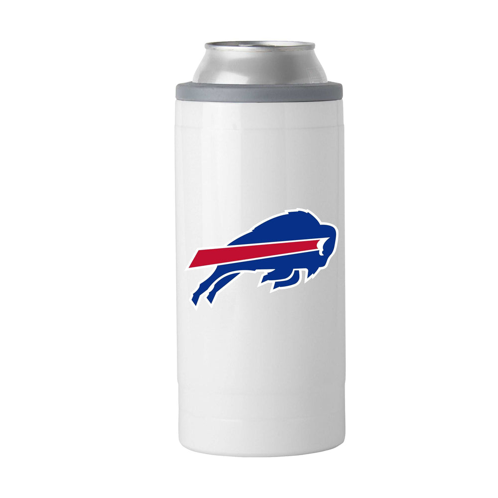 Buffalo Bills Letterman 12 oz Slim Can Coolie - Logo Brands - Flyclothing LLC