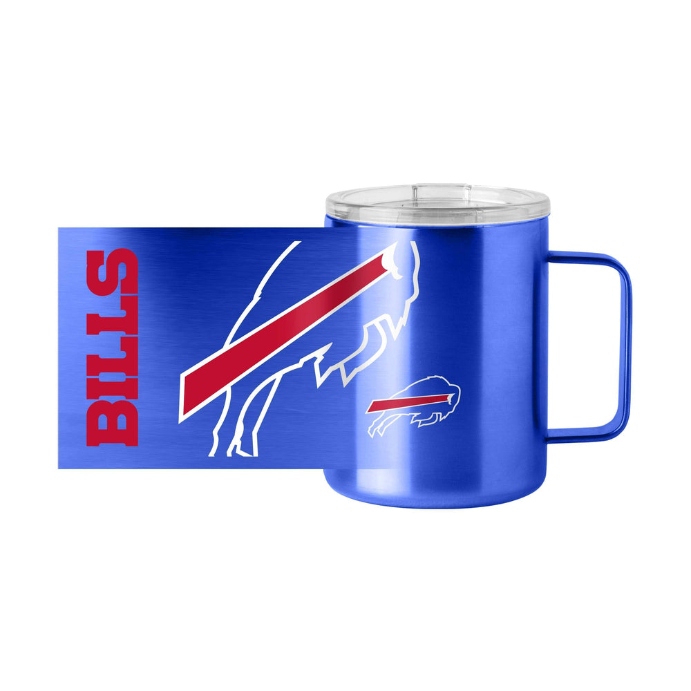Buffalo Bills 15oz Hype Stainless Steel Mug - Logo Brands - Flyclothing LLC