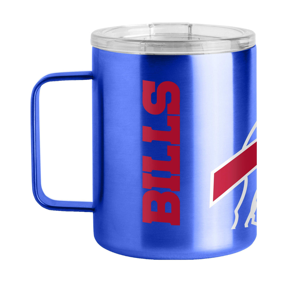 Buffalo Bills 15oz Hype Stainless Steel Mug - Logo Brands - Flyclothing LLC