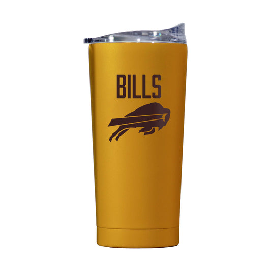 Buffalo Bills 20oz Huddle Powder Coat Tumbler - Logo Brands - Flyclothing LLC