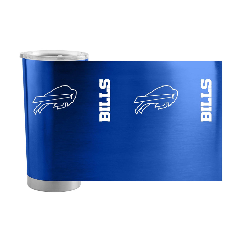 Buffalo Bills 1 Color 20oz Gameday Stainless Tumbler - Logo Brands - Flyclothing LLC