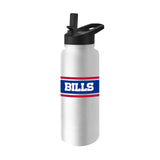 Buffalo Bills 34oz Stripe Quencher Bottle - Logo Brands - Flyclothing LLC