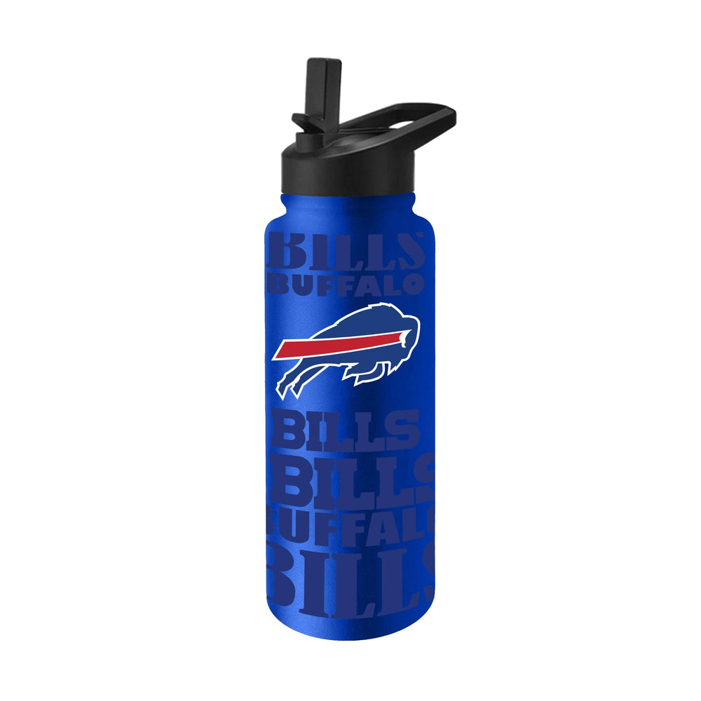 Buffalo Bills 34oz Replay Quencher Bottle - Logo Brands - Flyclothing LLC