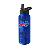 Buffalo Bills 34oz Replay Quencher Bottle - Logo Brands - Flyclothing LLC