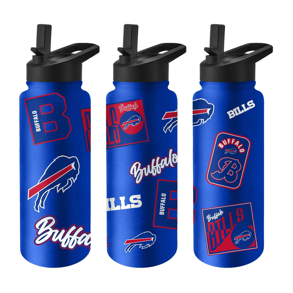 Buffalo Bills 34oz Dreamweave Quencher Bottle - Logo Brands - Flyclothing LLC