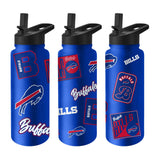 Buffalo Bills 34oz Dreamweave Quencher Bottle - Logo Brands - Flyclothing LLC