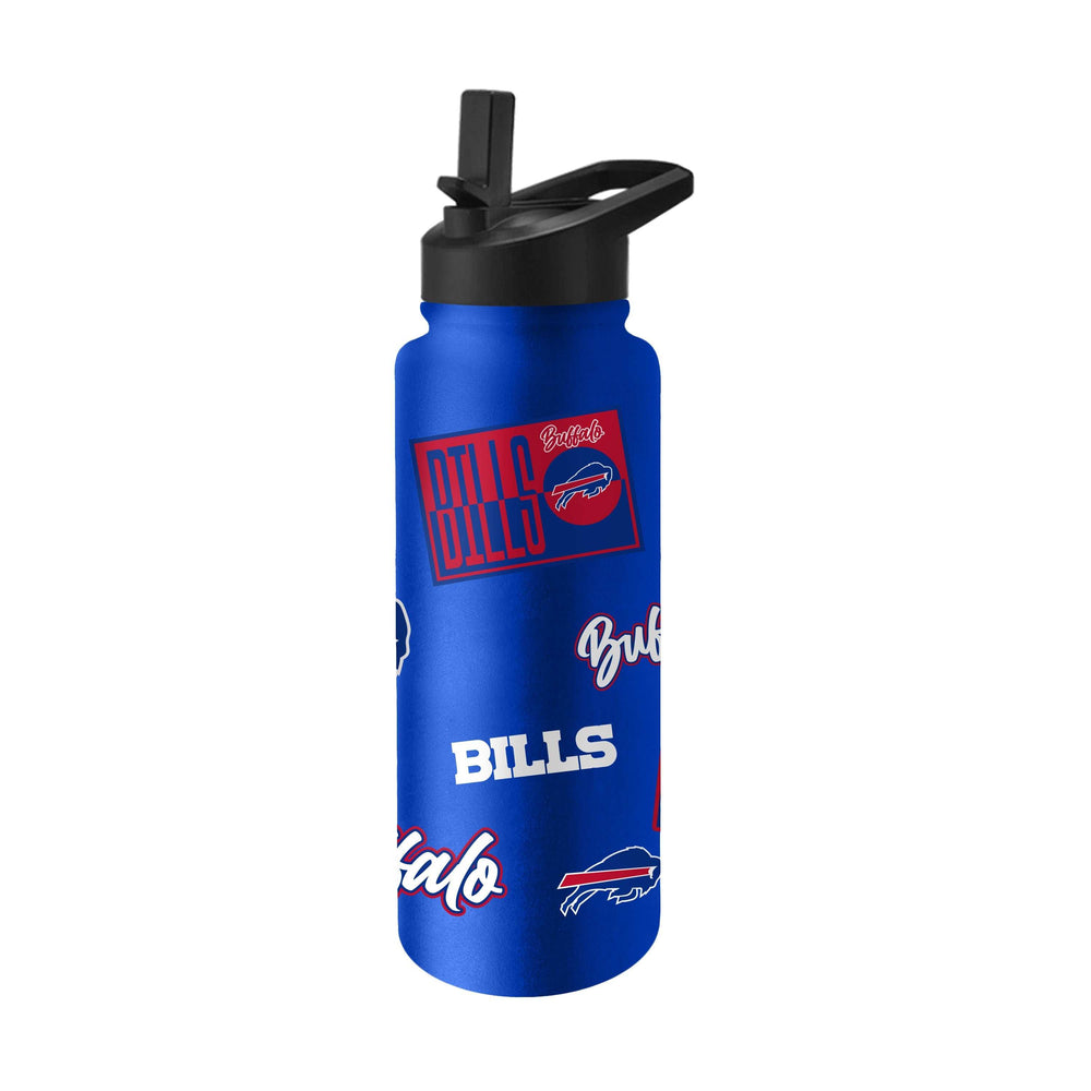 Buffalo Bills 34oz Dreamweave Quencher Bottle - Logo Brands - Flyclothing LLC