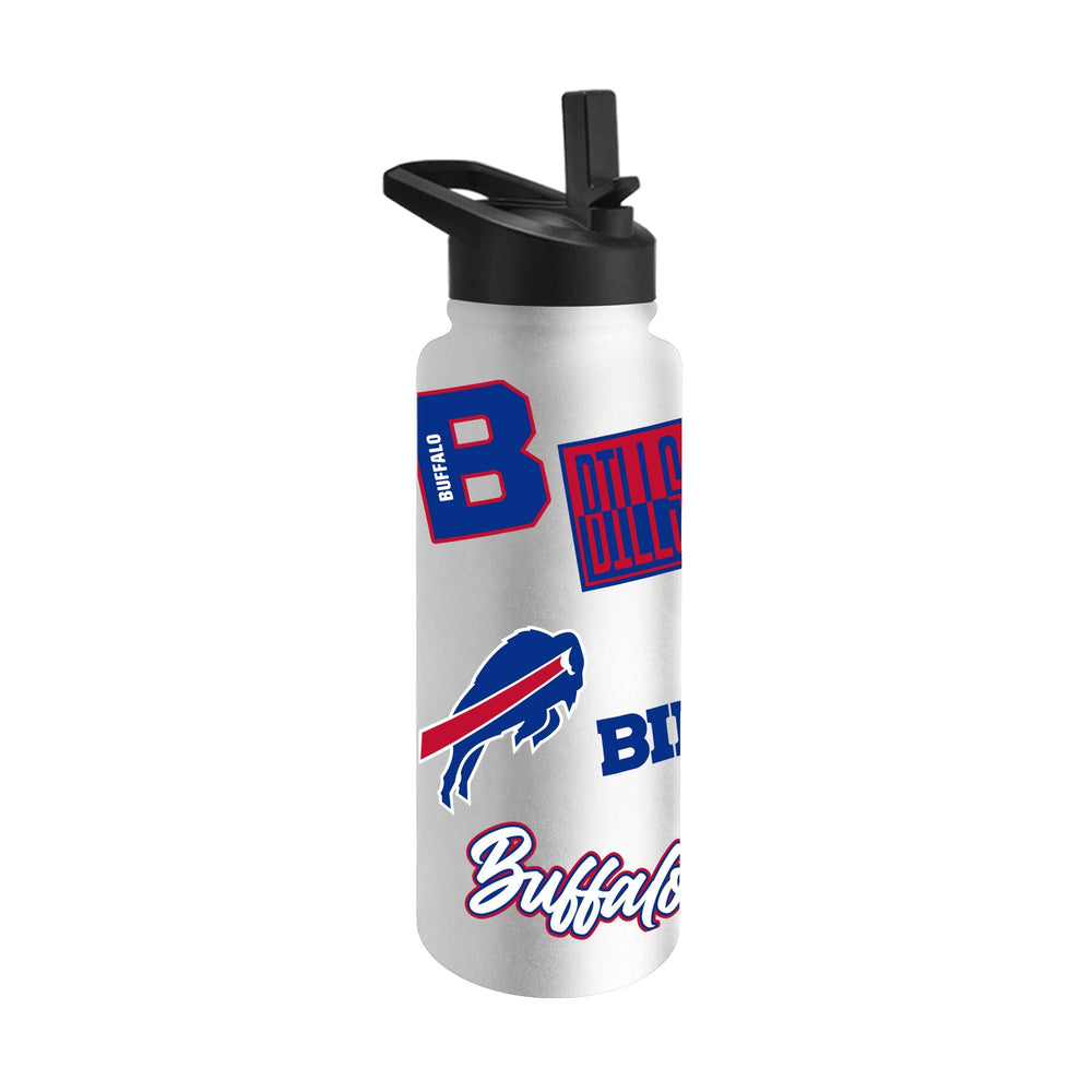 Buffalo Bills Dreamweave 34oz Quencher Bottle - Logo Brands - Flyclothing LLC