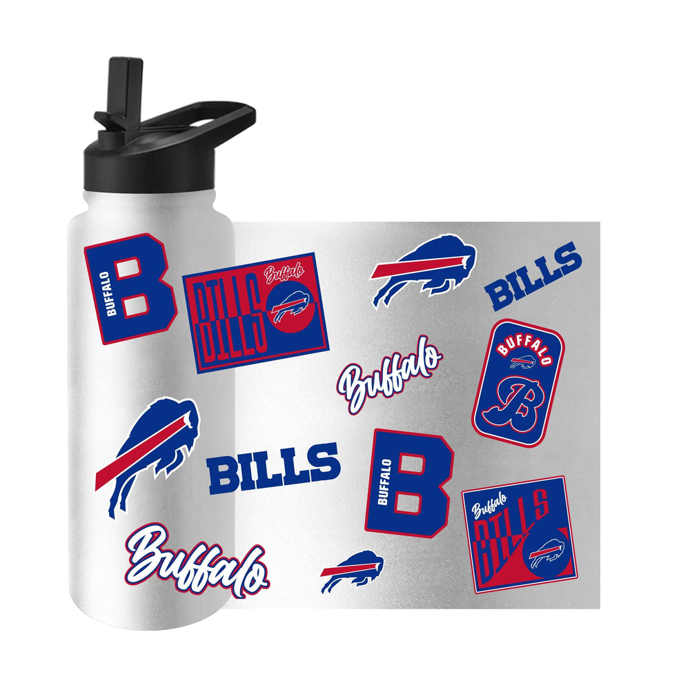 Buffalo Bills Dreamweave 34oz Quencher Bottle - Logo Brands - Flyclothing LLC