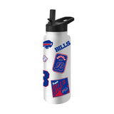 Buffalo Bills Dreamweave 34oz Quencher Bottle - Logo Brands - Flyclothing LLC