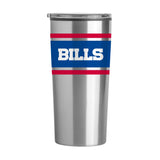 Buffalo Bills Stripe 20 oz Fusion Tumbler - Logo Brands - Flyclothing LLC