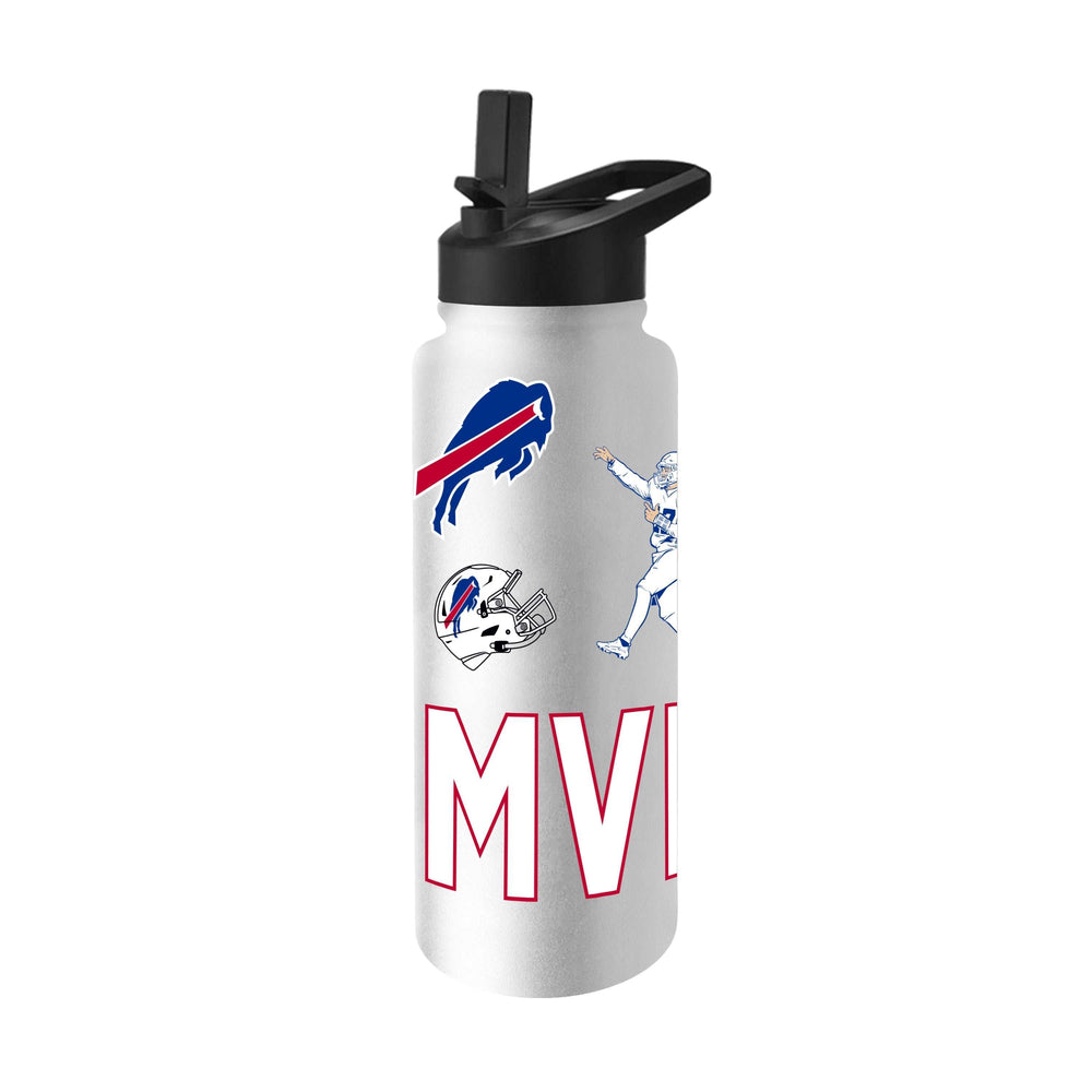 Buffalo Bills 34oz 2024 MVP Josh Allen Quencher Bottle - Logo Brands - Flyclothing LLC