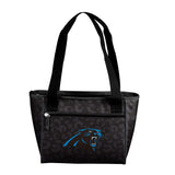 Carolina Panthers Leopard Print 16 Can Cooler Tote - Logo Brands - Flyclothing LLC