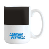 Carolina Panthers 15oz Colorblock Sublimated Mug - Logo Brands - Flyclothing LLC