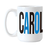 Carolina Panthers Overtime 15 oz Sublimated Mug - Logo Brands - Flyclothing LLC