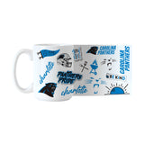 Carolina Panthers 15oz Native Sublimated Mug - Logo Brands - Flyclothing LLC
