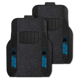 NFL - Carolina Panthers 2-pc Deluxe Car Mat Set - Logo Brands - Flyclothing LLC