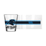 Carolina Panthers 2oz Stripe Shot Glass - Logo Brands - Flyclothing LLC