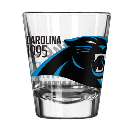 Carolina Panthers 2oz Spirit Shot Glass - Logo Brands - Flyclothing LLC