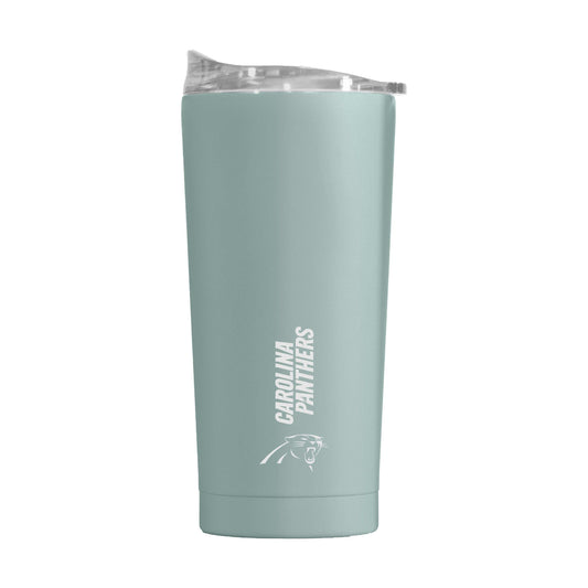 Carolina Panthers 20oz Vertical Powder Coat Tumbler - Logo Brands - Flyclothing LLC