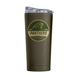 Carolina Panthers 20oz Badge Powder Coat Tumbler - Logo Brands - Flyclothing LLC