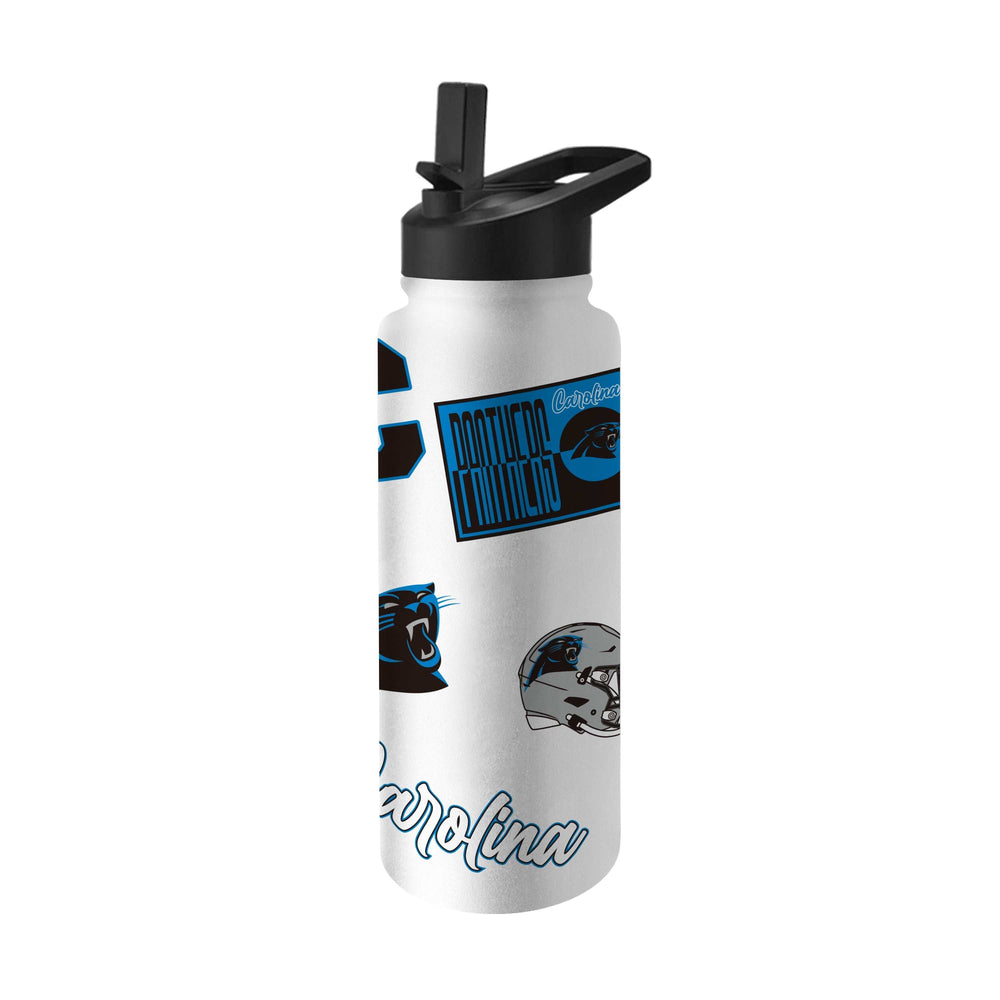 Carolina Panthers Dreamweave 34oz Quencher Bottle - Logo Brands - Flyclothing LLC