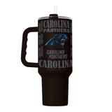 Carolina Panthers 40oz Replay Powder Coat Tumbler - Logo Brands - Flyclothing LLC
