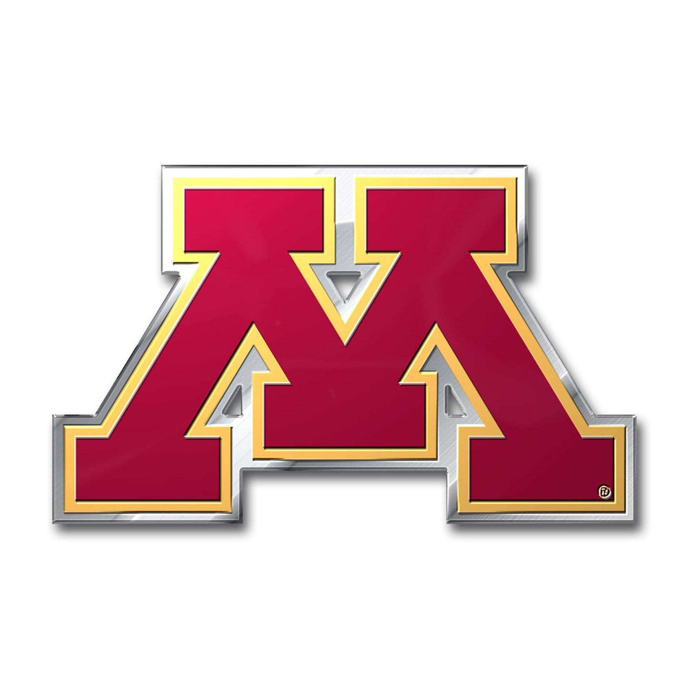 Minnesota Golden Gophers Heavy Duty Aluminum Embossed Color Emblem - Minnesota - Flyclothing LLC