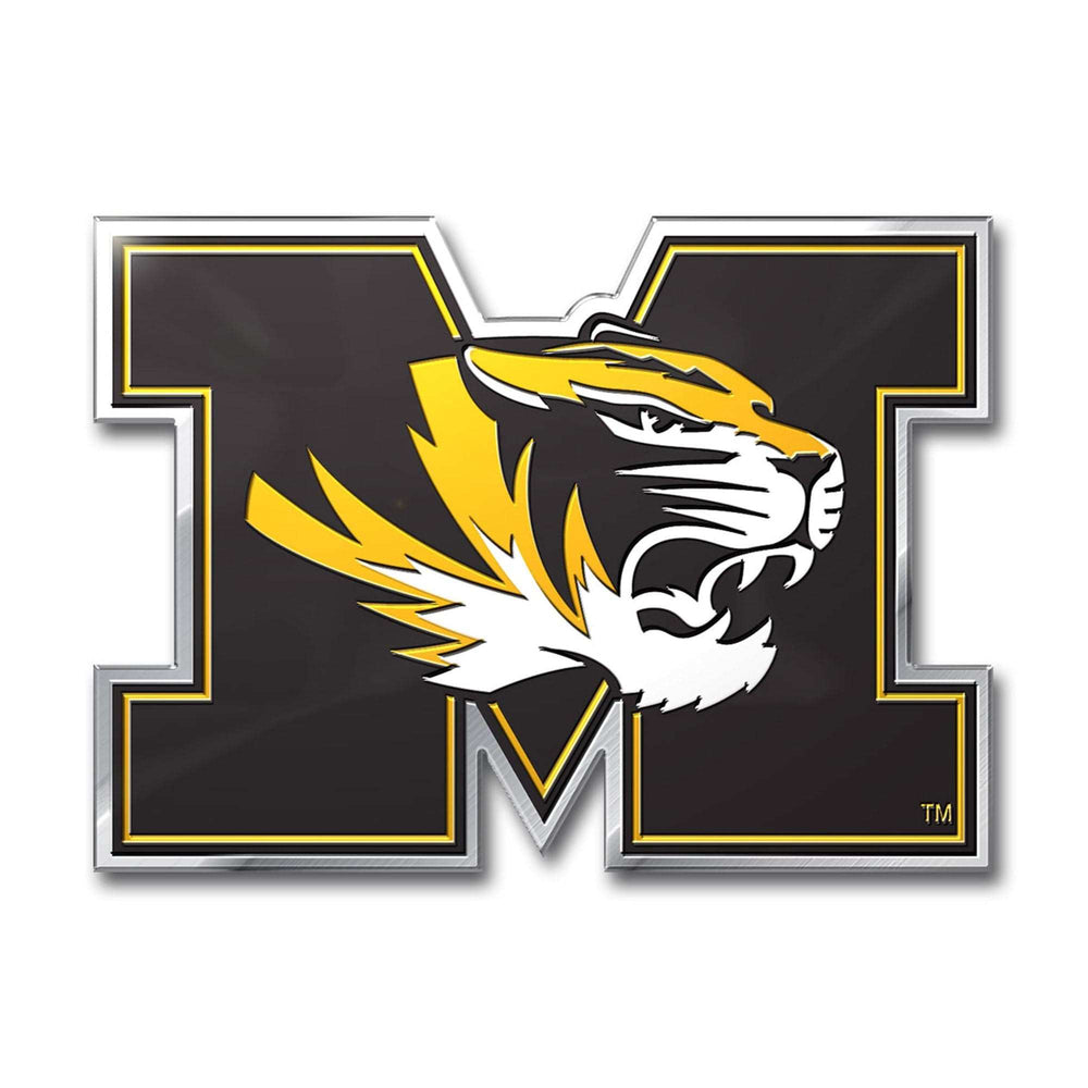 Missouri Tigers Heavy Duty Aluminum Embossed Color Emblem - Missouri - Flyclothing LLC