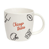 Chicago Bears 18oz Playmaker Mug - Logo Brands - Flyclothing LLC