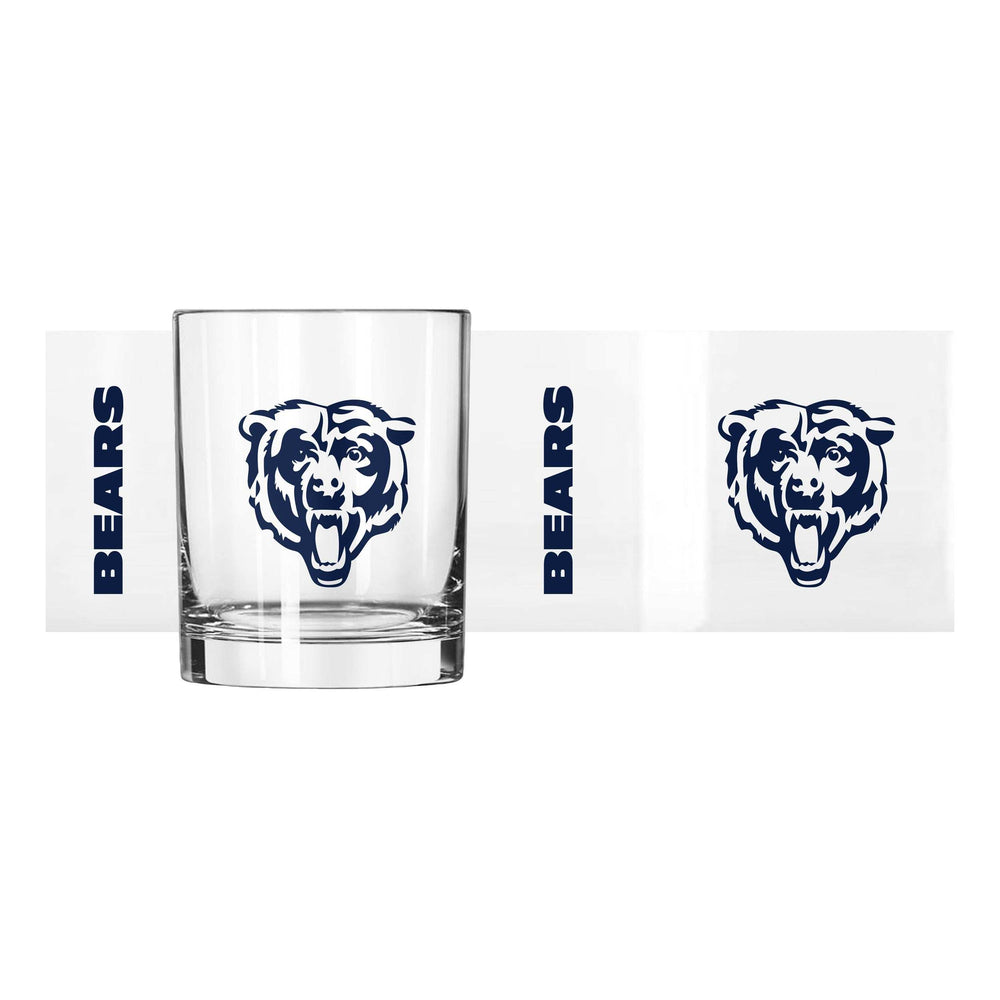 Chicago Bears 14oz Gameday Rocks Glass - Logo Brands - Flyclothing LLC