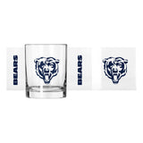 Chicago Bears 14oz Gameday Rocks Glass - Logo Brands - Flyclothing LLC