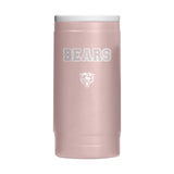 Chicago Bears Stencil Powder Coat Slim Can Coolie - Logo Brands - Flyclothing LLC