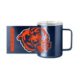 Chicago Bears 15oz Hype Stainless Steel Mug - Logo Brands - Flyclothing LLC