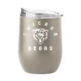 Chicago Bears 16oz Archway Powder Coat Curved Bev - Logo Brands - Flyclothing LLC