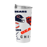 Chicago Bears 20oz Native Powder Coat Tumbler - Logo Brands - Flyclothing LLC
