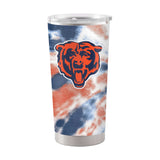 Chicago Bears 20oz Tie Dye Stainless Steel Tumbler - Logo Brands - Flyclothing LLC