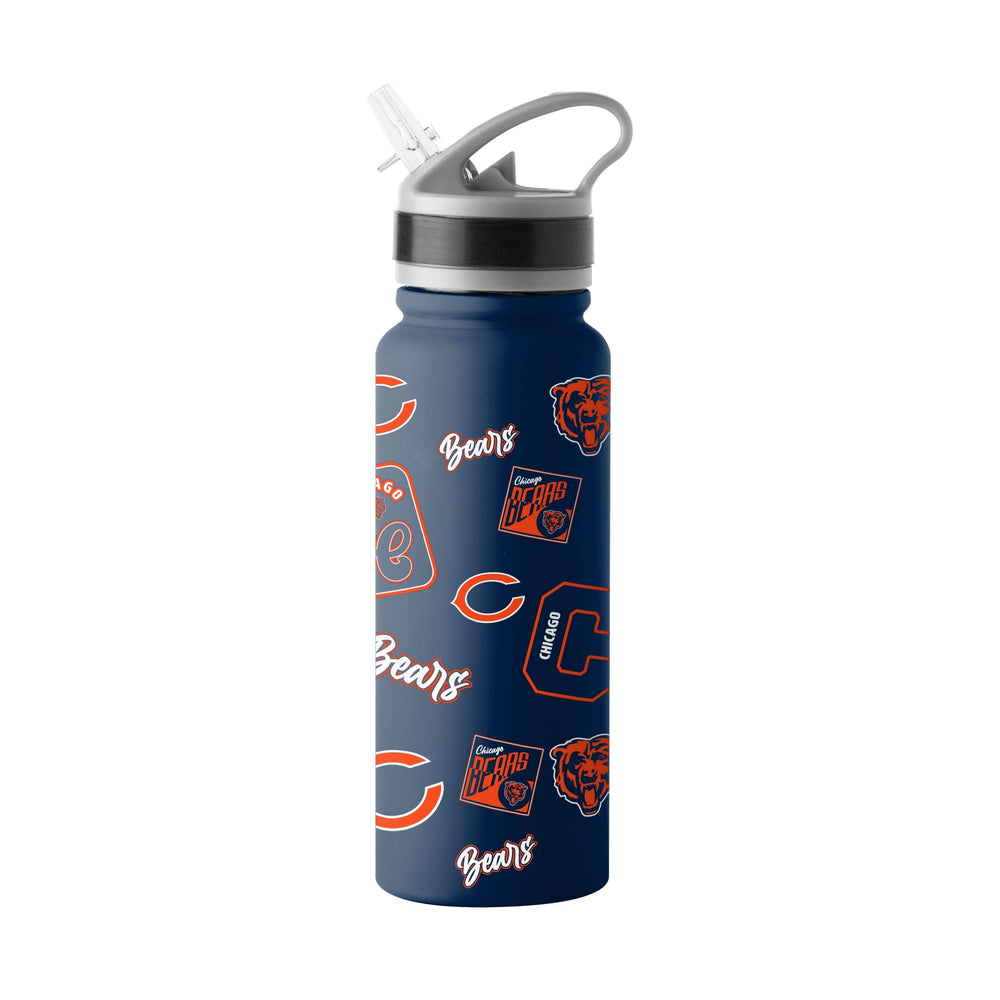 Chicago Bears 25oz SingleWall FlipTop Bottle - Logo Brands - Flyclothing LLC