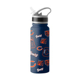 Chicago Bears 25oz SingleWall FlipTop Bottle - Logo Brands - Flyclothing LLC