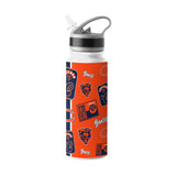 Chicago Bears 25oz Dreamweave SingleWall FlipTop Bottle - Logo Brands - Flyclothing LLC