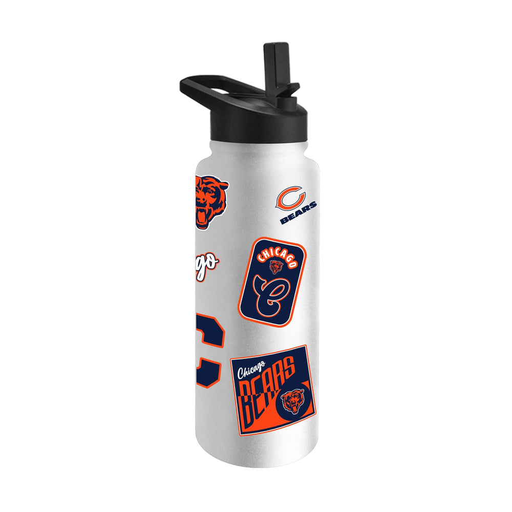 Chicago Bears Dreamweave 34oz Quencher Bottle - Logo Brands - Flyclothing LLC