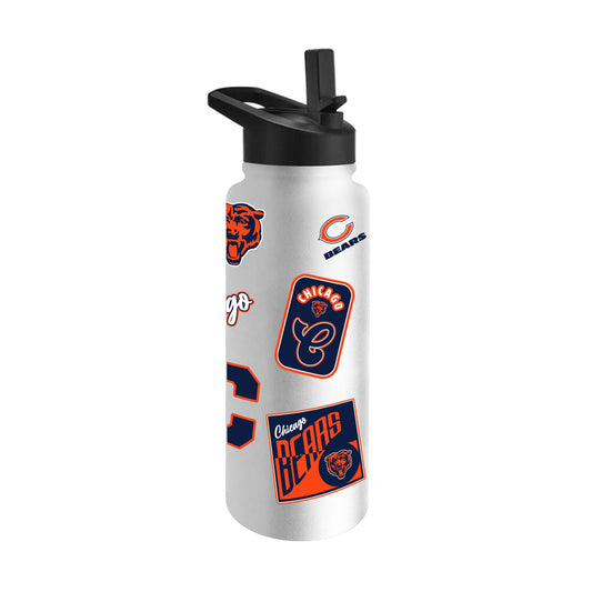 Chicago Bears Dreamweave 34oz Quencher Bottle - Logo Brands - Flyclothing LLC