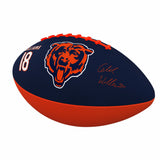 Chicago Bears Caleb Williams Junior Size Rubber Football - Logo Brands - Flyclothing LLC