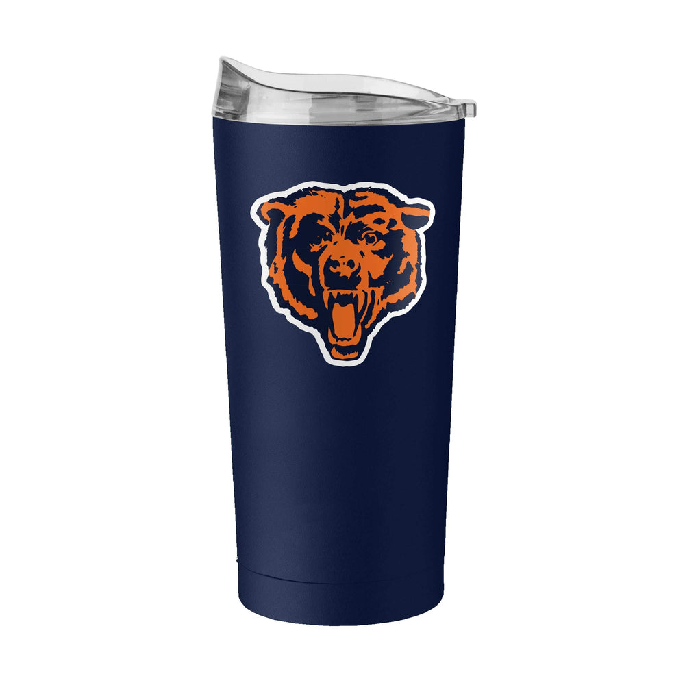 Chicago Bears 20oz Flipside Powder Coat Tumbler - Logo Brands - Flyclothing LLC