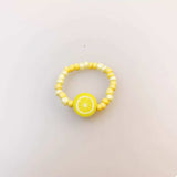 Colorful Fruit Charm Beaded Ring - Trendsi - Flyclothing LLC