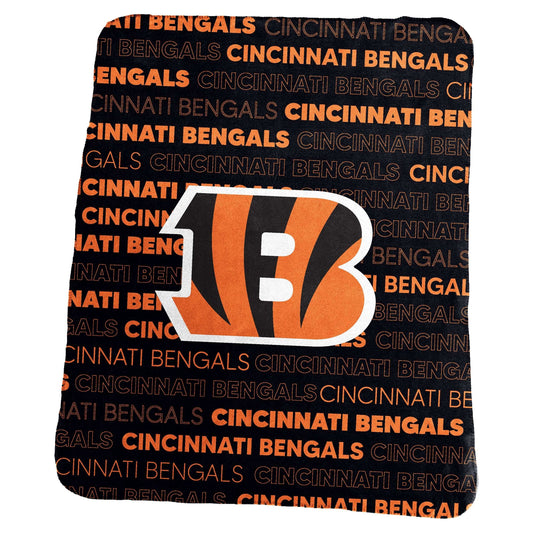 Cincinnati Bengals Classic Fleece - Logo Brands - Flyclothing LLC