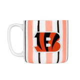 Cincinnati Bengals 16oz Brushstroke Stripe Mug - Logo Brands - Flyclothing LLC