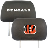 NFL - Cincinnati Bengals Head Rest Cover - Logo Brands - Flyclothing LLC