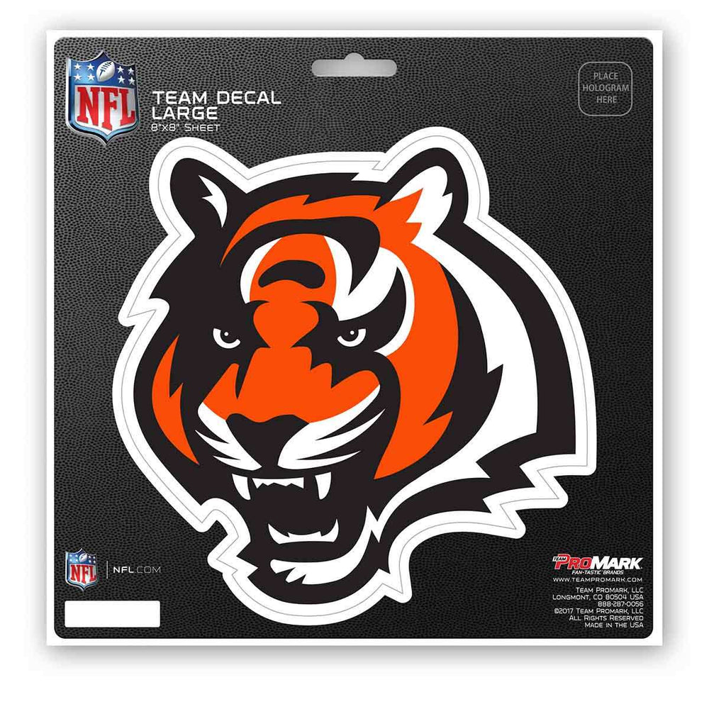 NFL - Cincinnati Bengals Large Decal - Logo Brands - Flyclothing LLC