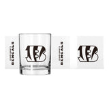 Cincinnati Bengals 14oz Gameday Rocks Glass - Logo Brands - Flyclothing LLC
